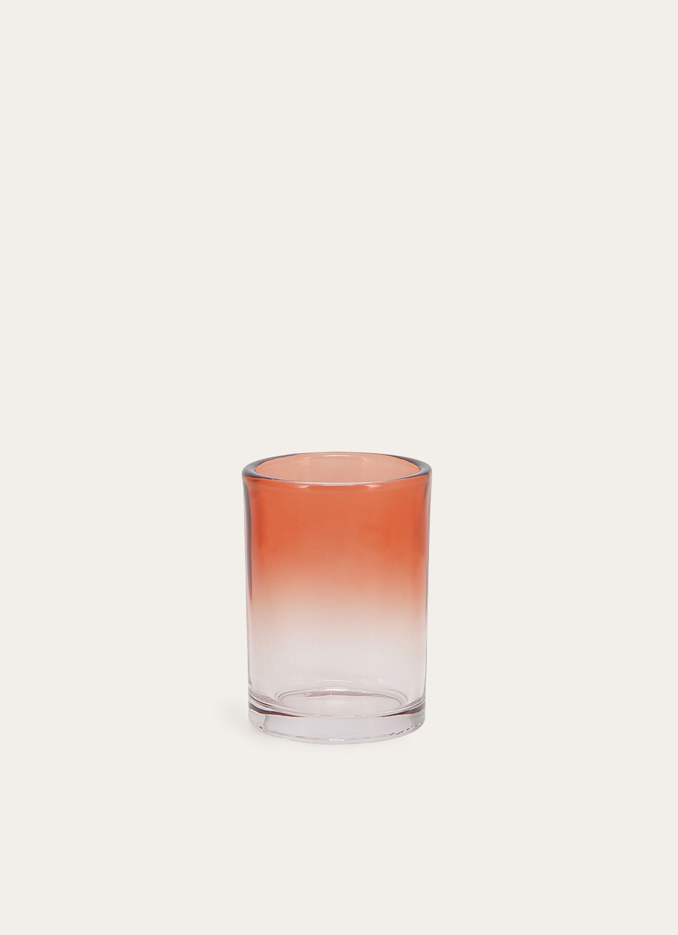 PORTE-BROSSE à DENTS EN VERRE DÉGRADÉ ORPHÉE ROSE/CORAIL