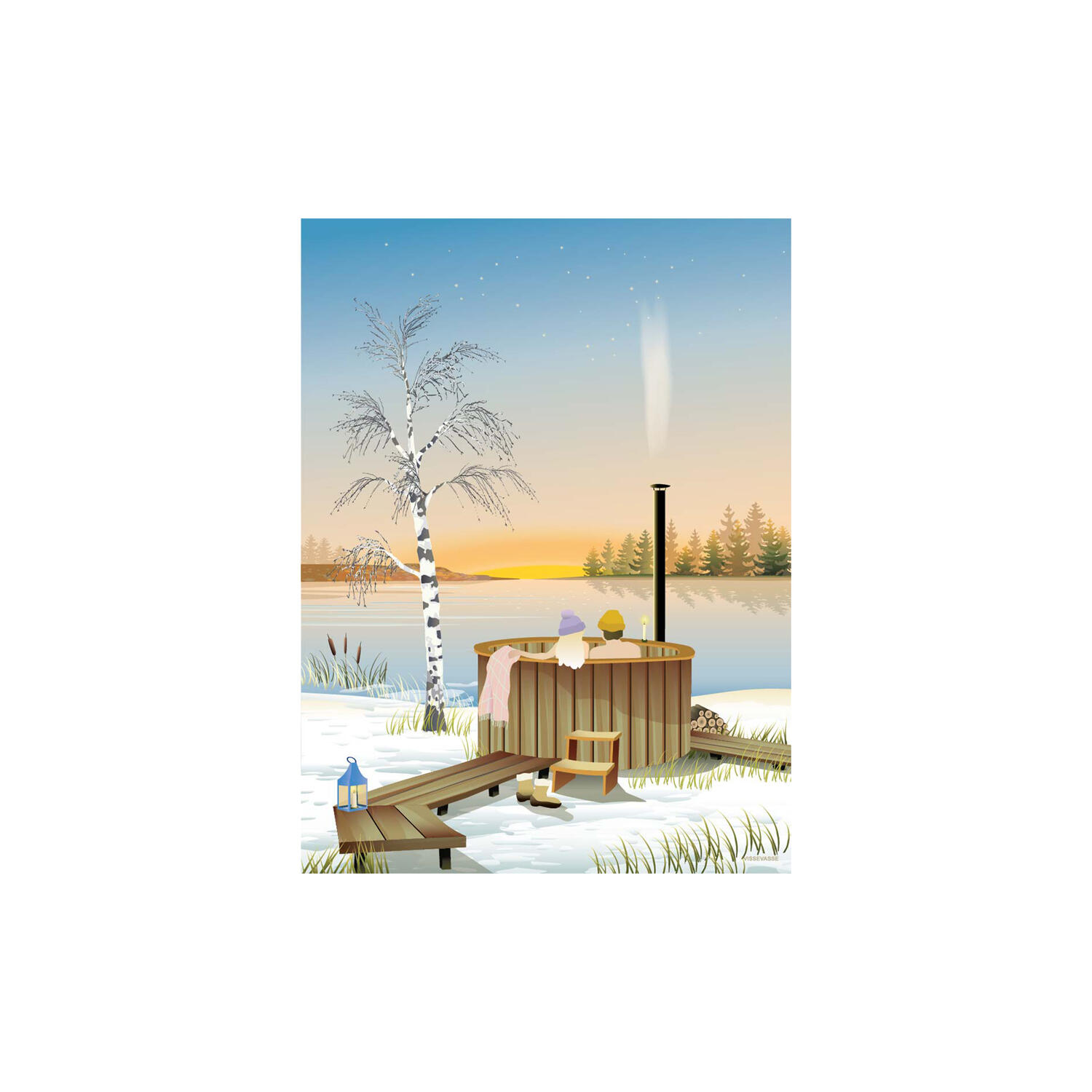 OUTDOOR HOT TUB plakat