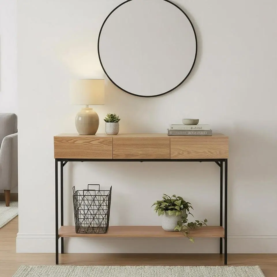 Calicosy - TESSA Console - Licht hout - 120x35x80,5 cm