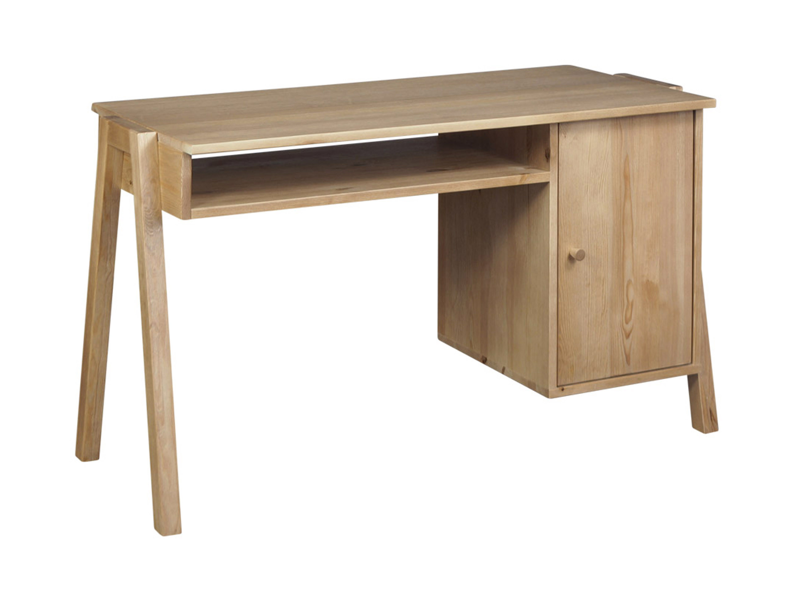 Biurko drewniane OREGON WOOD, kolor dębowy