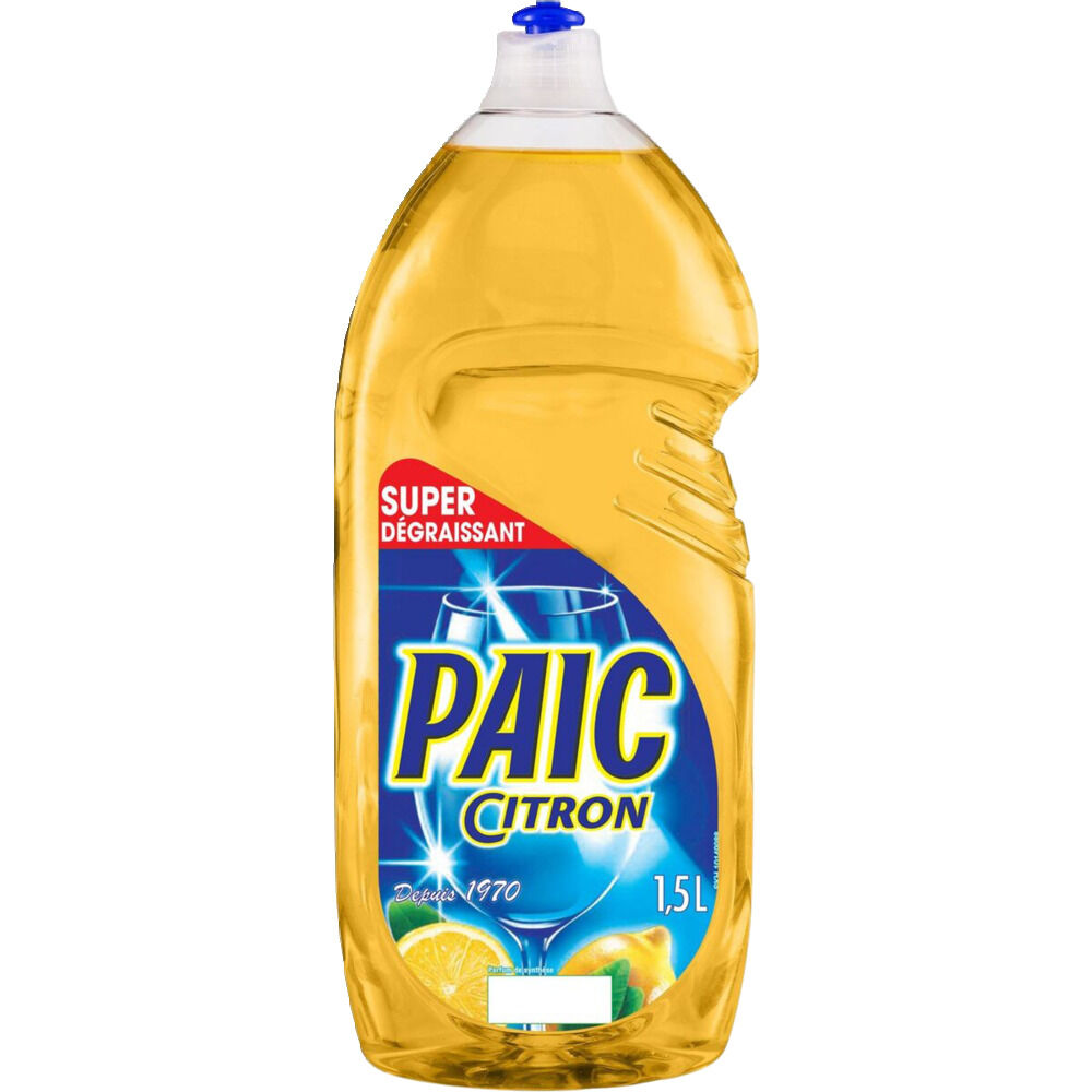 Liquide vaisselle Paic citron 1,5L