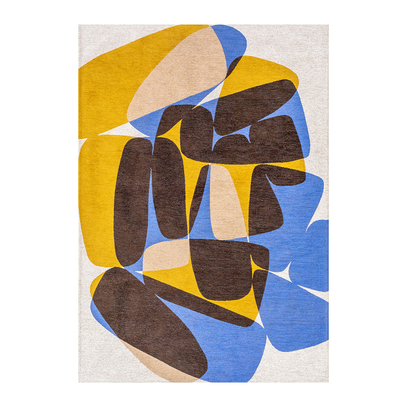 Louis de Poortere Stones Vloerkleed 240 x 340 cm - Sunny Blue