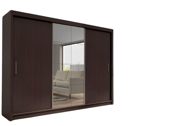 Szafa PESO 250 z Lustrem Wenge