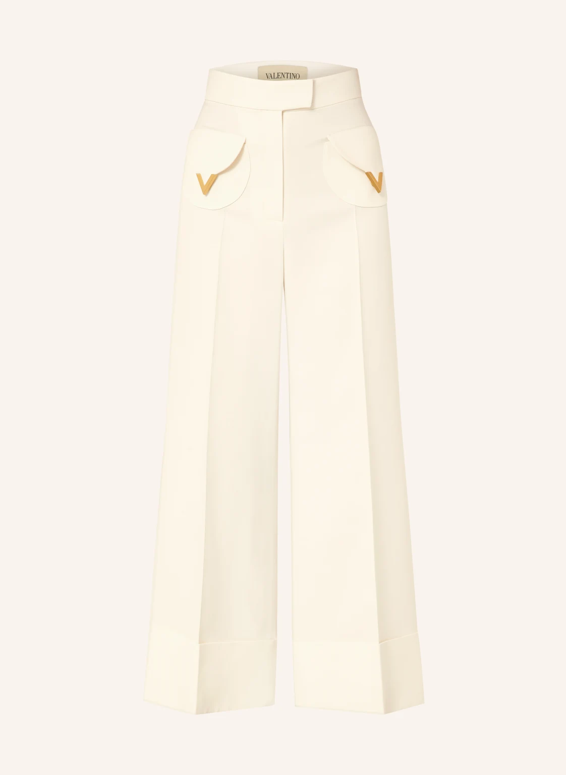 VALENTINO Marlenehose mit Seide