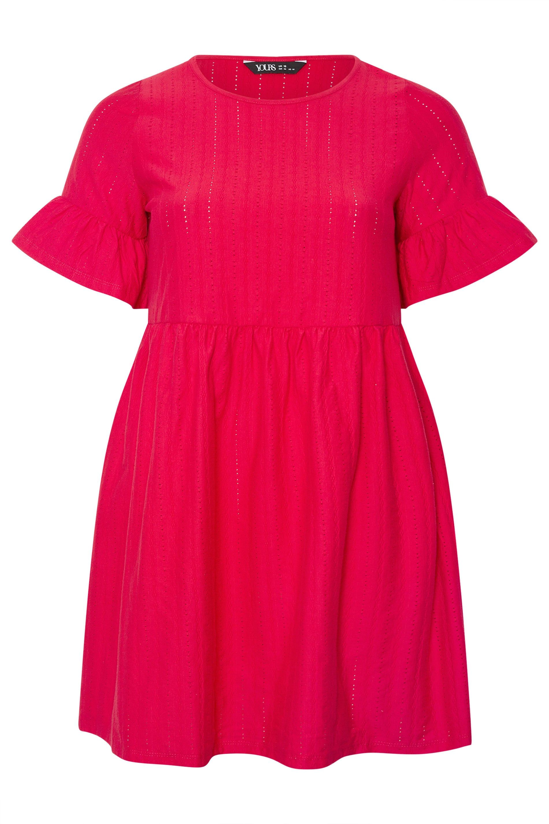 Yours Frill Sleeve Tunic Dress