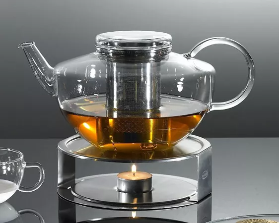 Dzbanek 1,2 L szklany z zaparzaczem stalowym Trendglas - OPUS 4E.110031