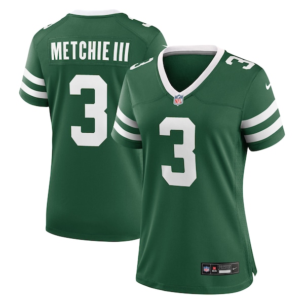 John Metchie III New York Jets Nike Women's Team Game Jersey - Legacy Green