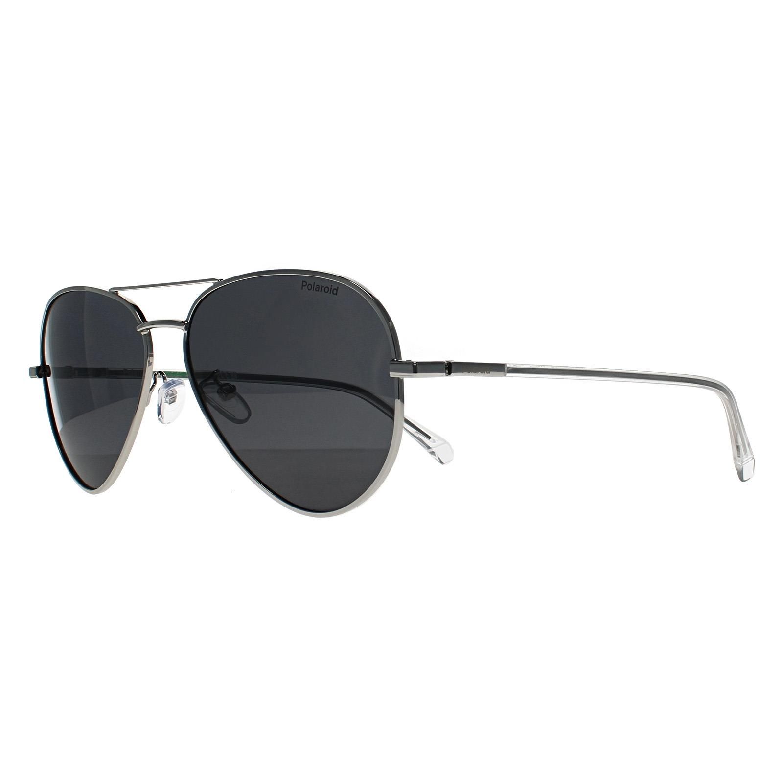Polaroid Aviator Palladium Grey Polarized PLD 4186/G/S/X