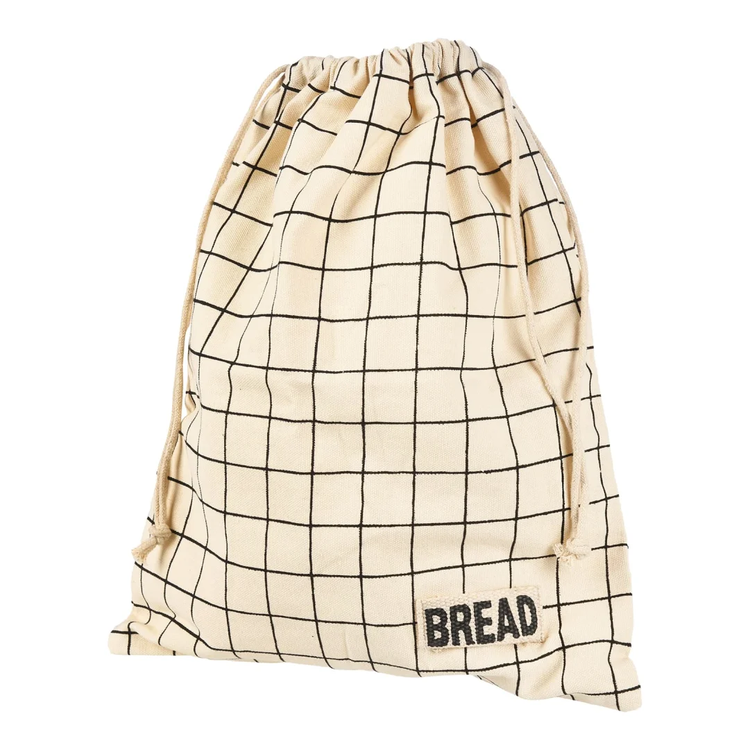 Bread basket set Grid Beige, 2 pieces