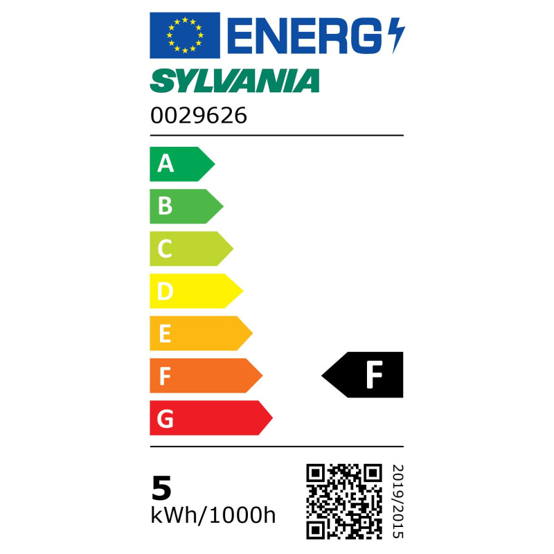 Ampoule boule LED E27 470 lm blanc froid 4,5 W SYLVANIA