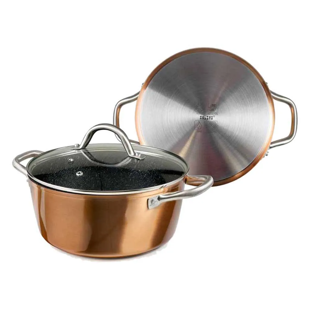 Ibili Natura Copper 24 cm stewpot