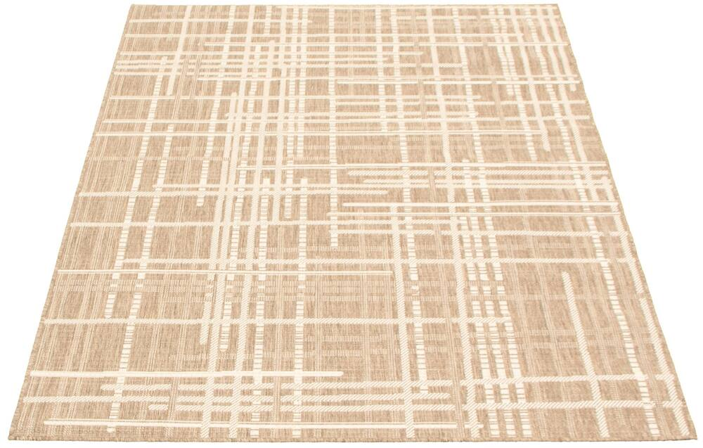 ECARPET Sisal Burburry Indoor/Outdoor Area Rug, Taupe/Champagne, Assorted Sizes