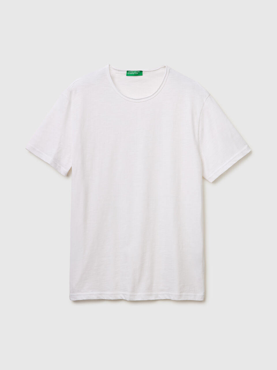 Slub cotton t-shirt