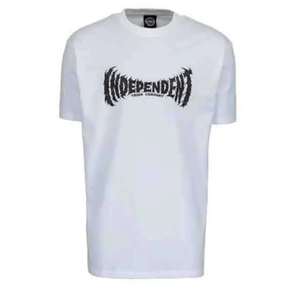 Independent Metal span front short sleeve T-shirt