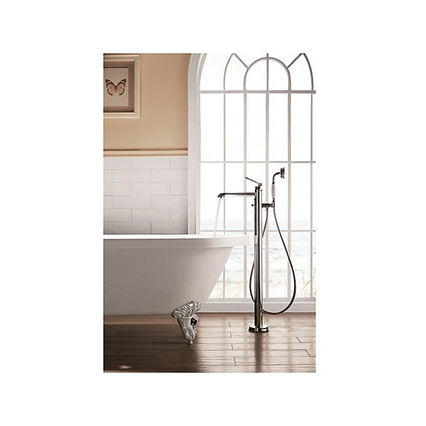 Mitigeur baignoire ilot rétro Paini Lady's chrome