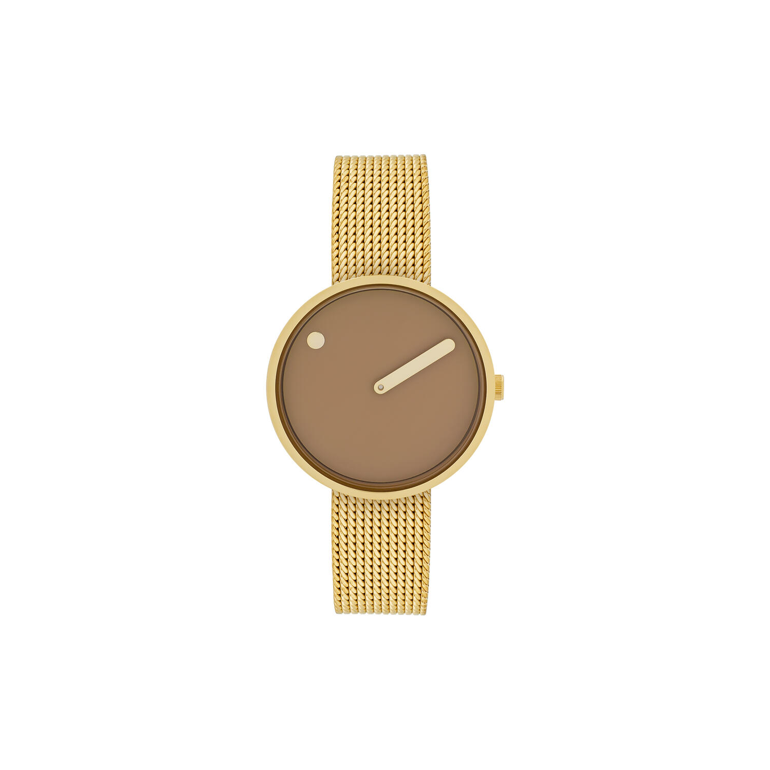 PICTO armb&aring;ndsur, cappuccino brown/gold/matt gold
