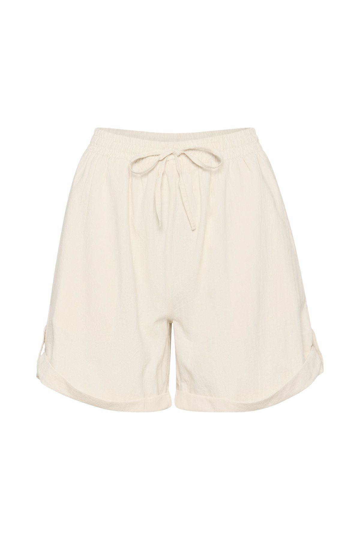 Saint Tropez ZalindaSz High Waisted Drawstring Shorts
