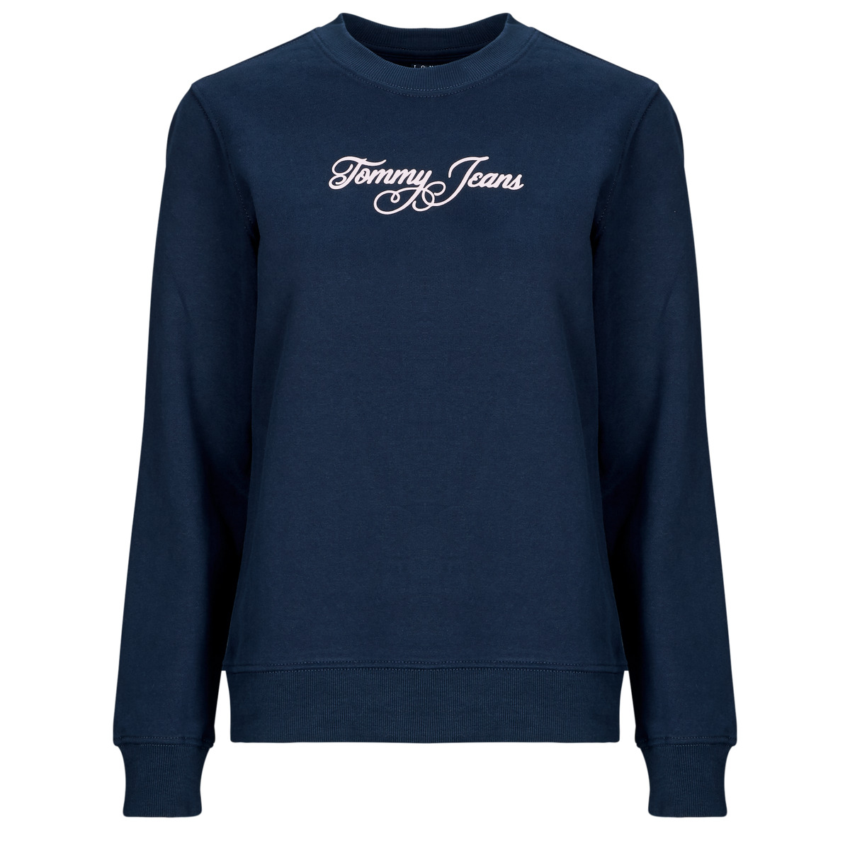 Tommy Jeans - TJW REG ESS LOGO 1 CREW EXT - Marine