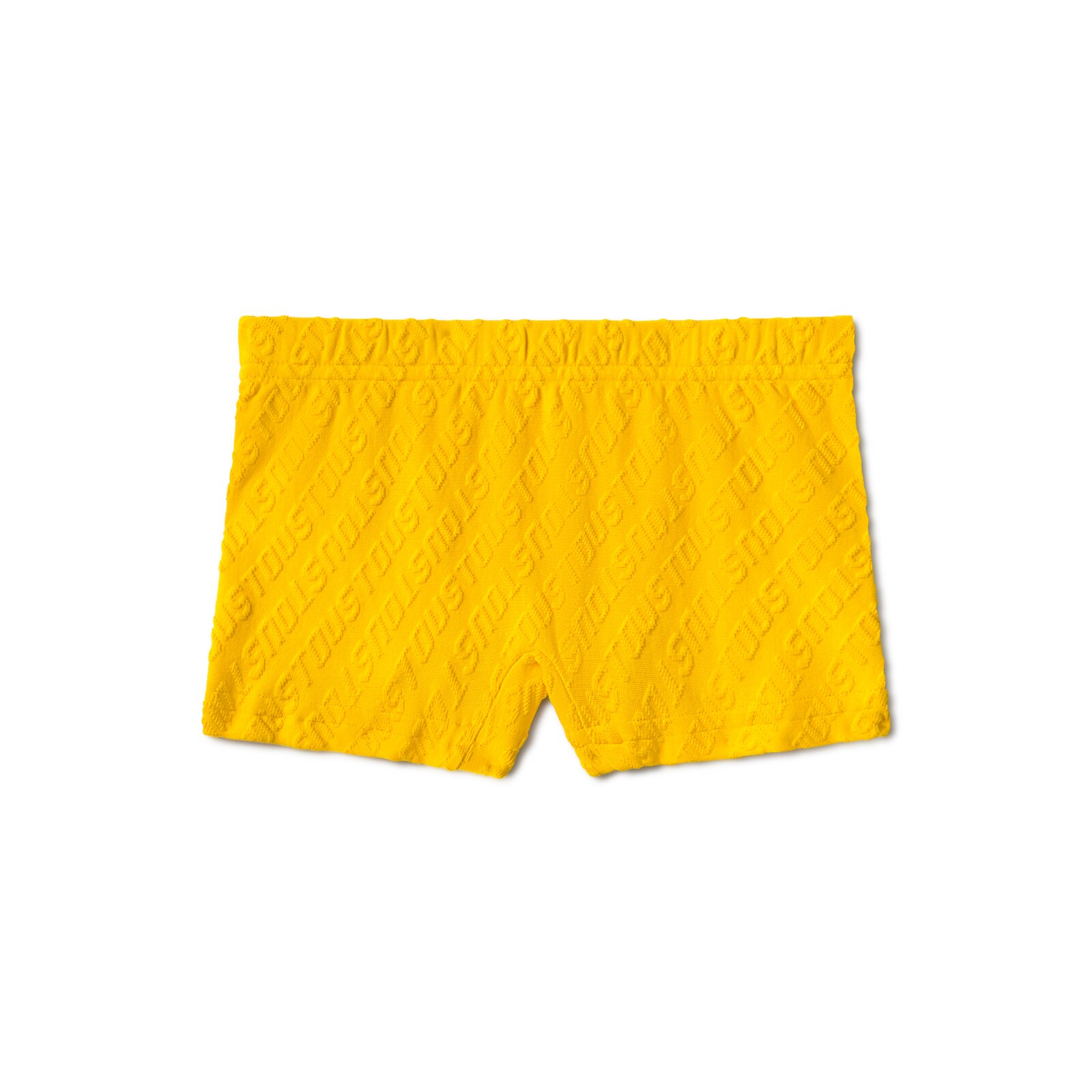 Bañador bóxer de niño Logo amarillo