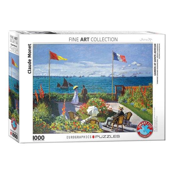 Eurographics Garden at Sainte-Adresse Jigsaw Puzzle 1000 Pieces