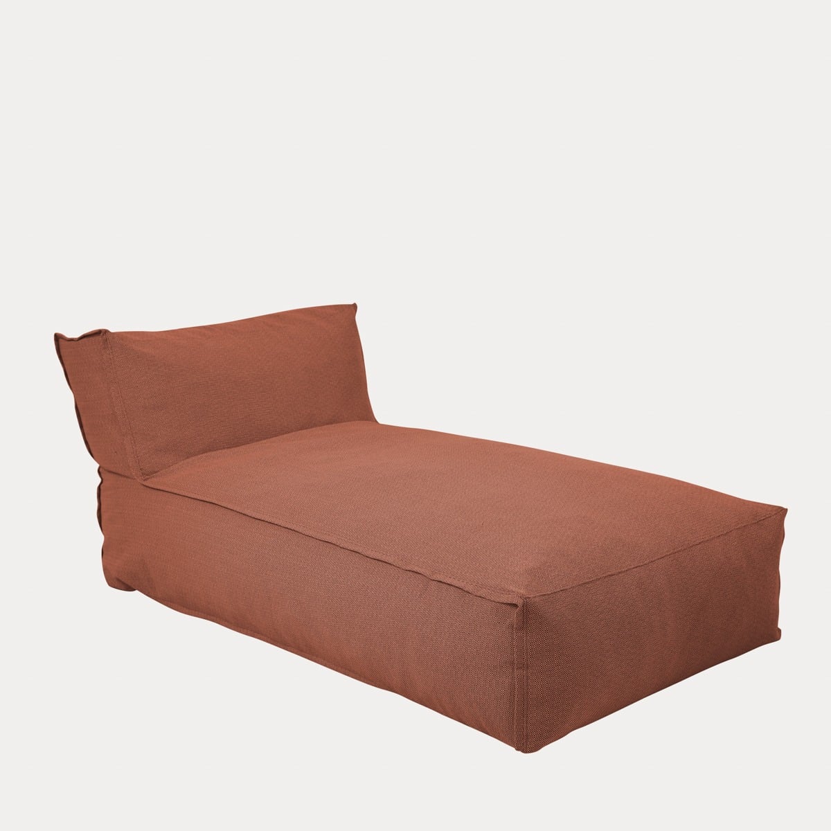 Leżanka BAGSY ceglasta 95x175x80 cm