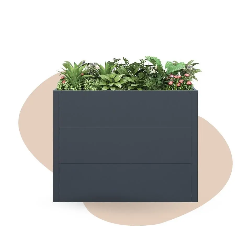 Plantenbak horeca - 100 x 50 x 77 cm - Antraciet