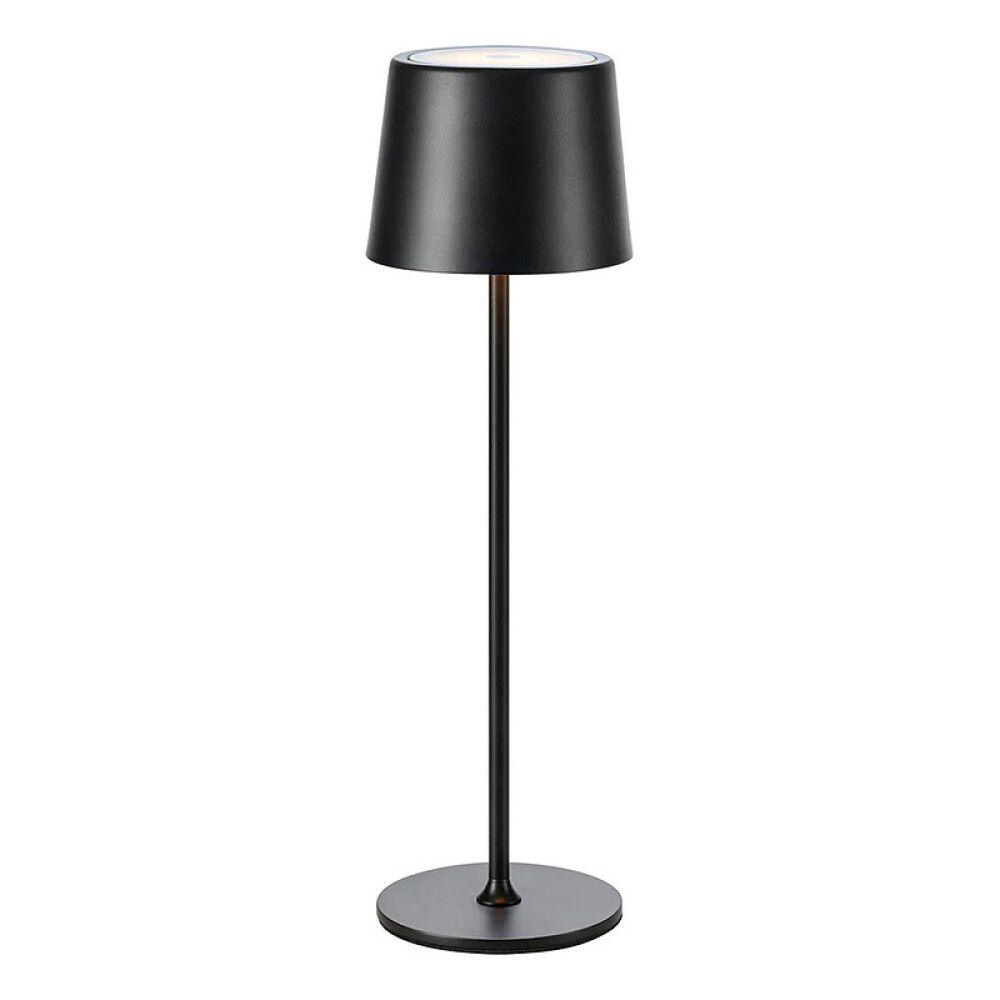 BORDLAMPE MARKSLÖJD FIORE PORTABEL SVART
