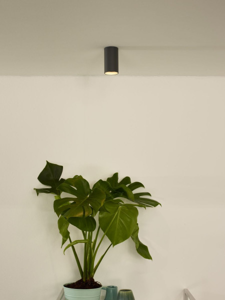 Spot DELTO szary 1xGU10x5W wym:10x5,5x5,5cm IP20 Lucide