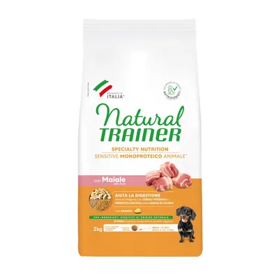 Natural Trainer Sensitive Adult Small & Toy with Pork