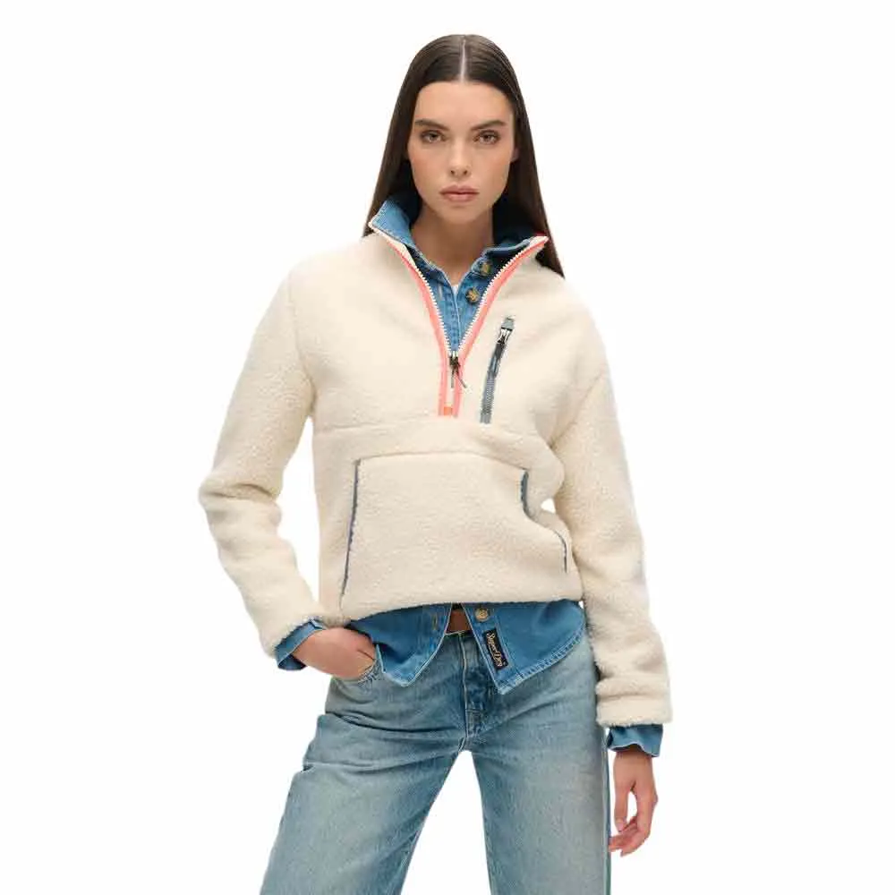 Superdry Outdoor Fleece half zip sweatshirt