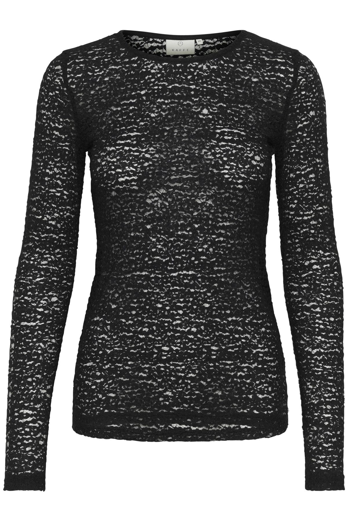 Kaffe KAlinda Lace Long Sleeve T-shirt