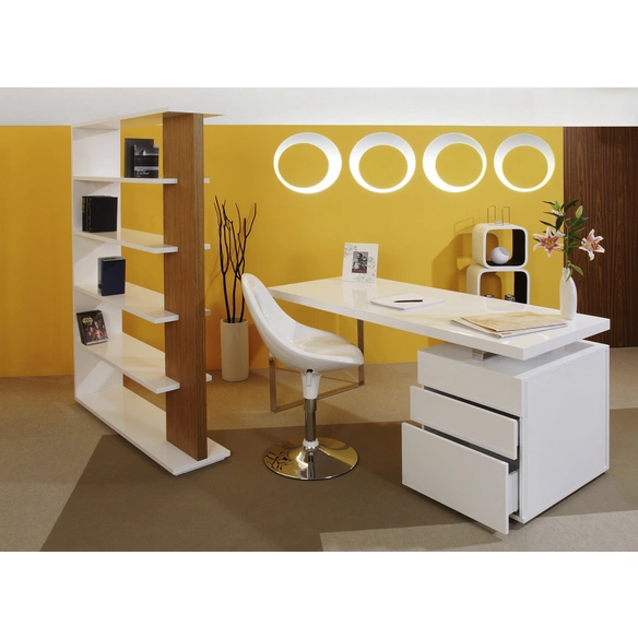 Schreibtisch »Schreibtisch«, BxT: 185 x 85 cm, mitteldichte_faserplatte_mdf|metall