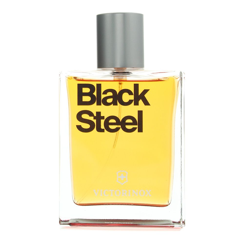 Victorinox Swiss Army Black Steel Eau De Toilette 100ml Spray