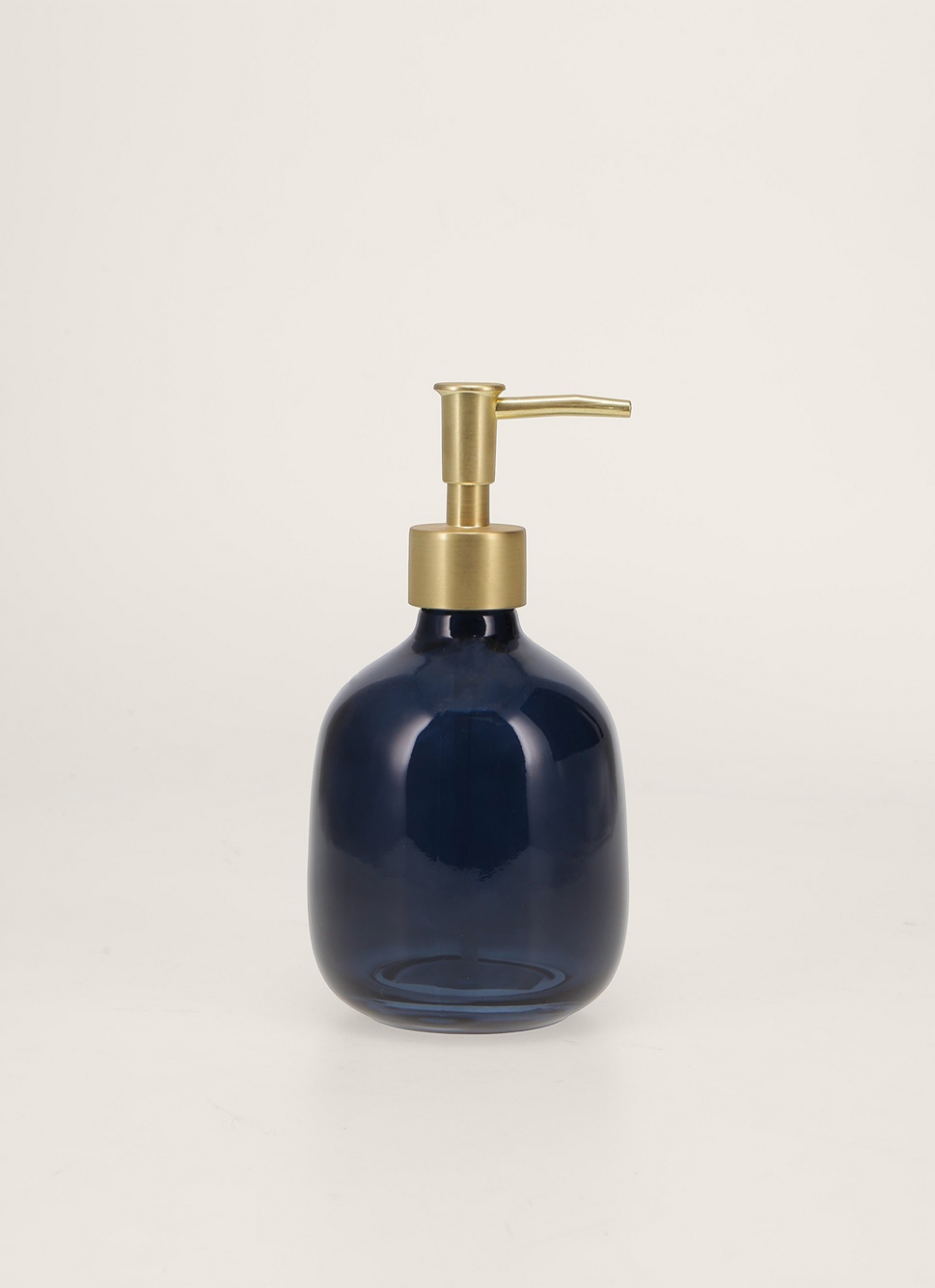 DISTRIBUTEUR DE SAVON TRANSPARENT UNI ESTHER BLEU