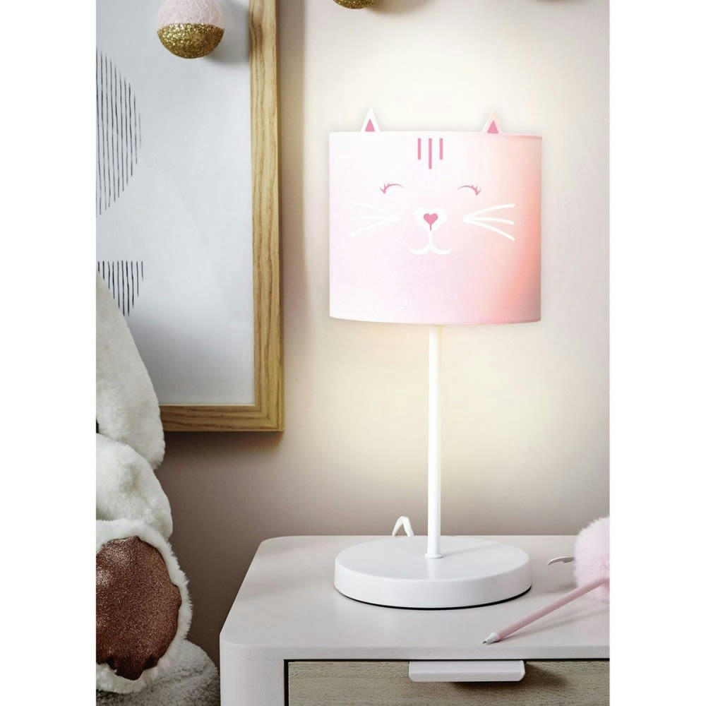 - Lampe plastique Rose