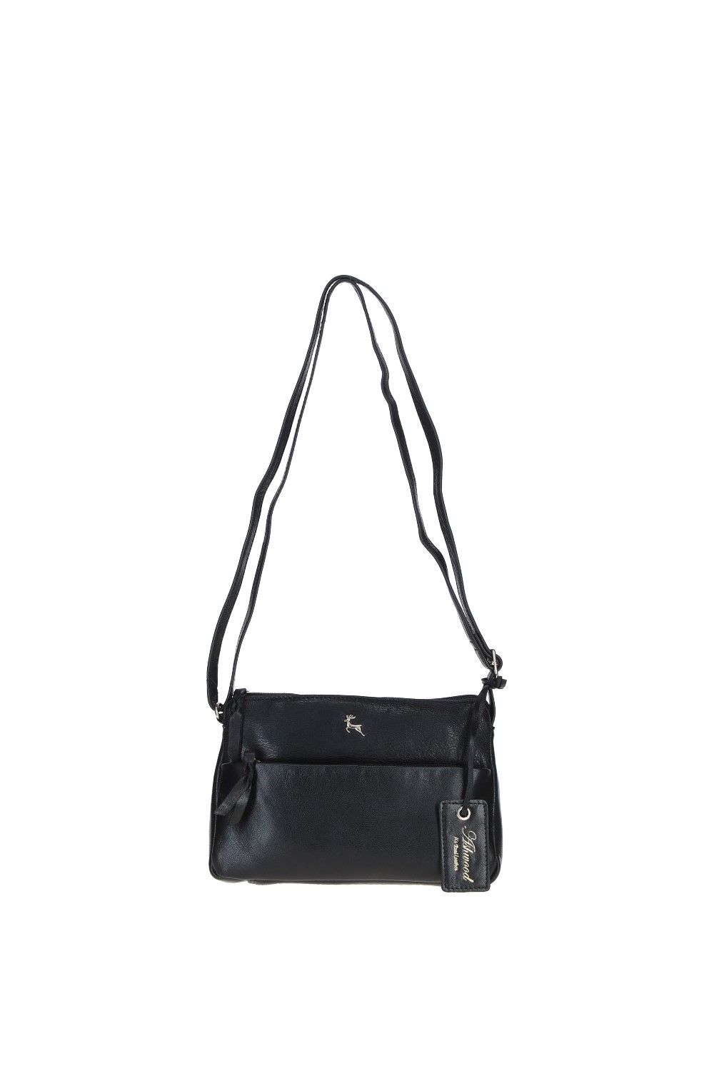 Ashwood Leather Rose' Elegant Leather Crossbody Bag with Adjustable Strap
