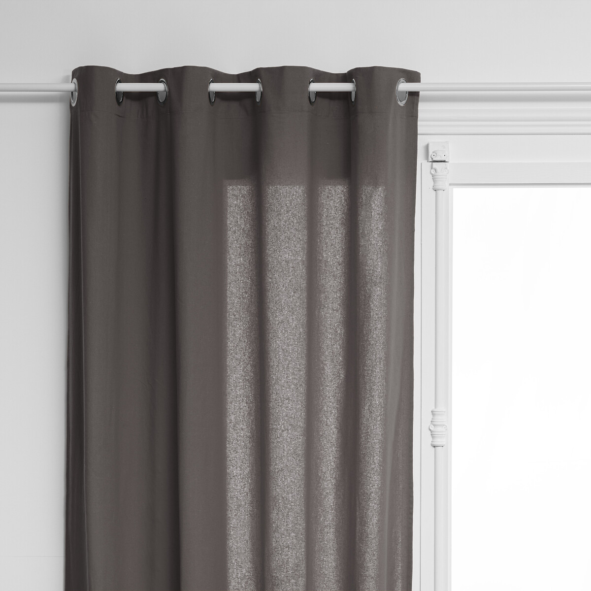 Cortina ANJALI cinza escuro 135x240cm