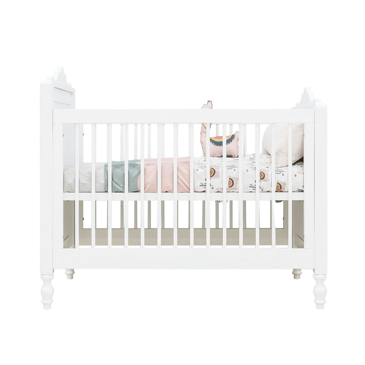 BELLE - Lit bébé 60x120 blanc