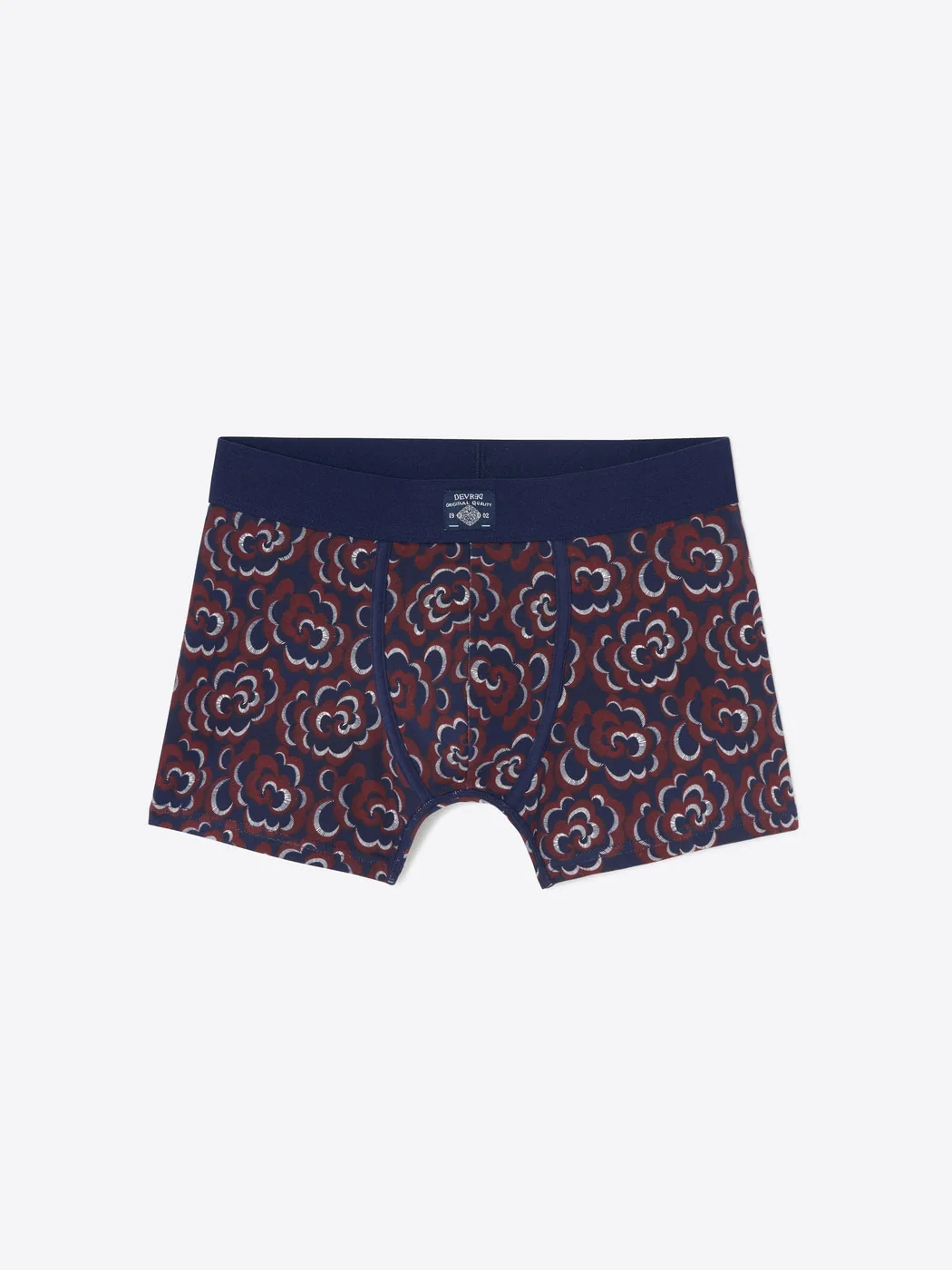 Boxer fantaisie  en coton biologique