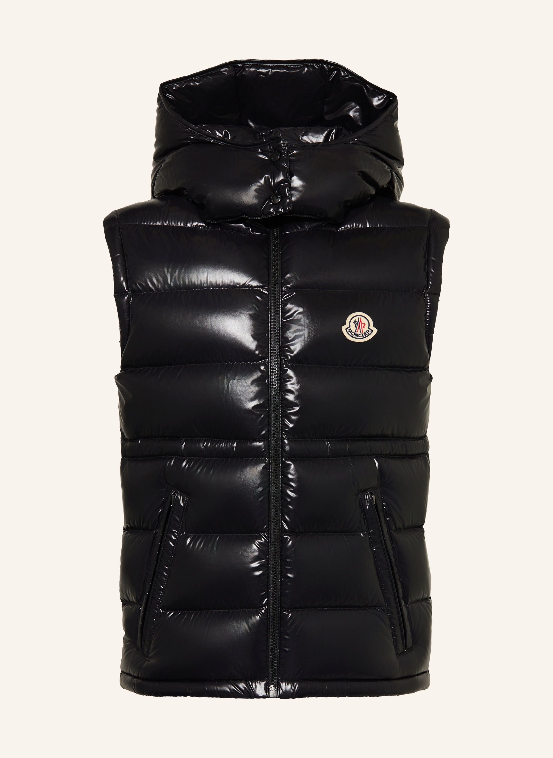 MONCLER enfant Daunenweste ANIA mit abnehmbarer Kapuze