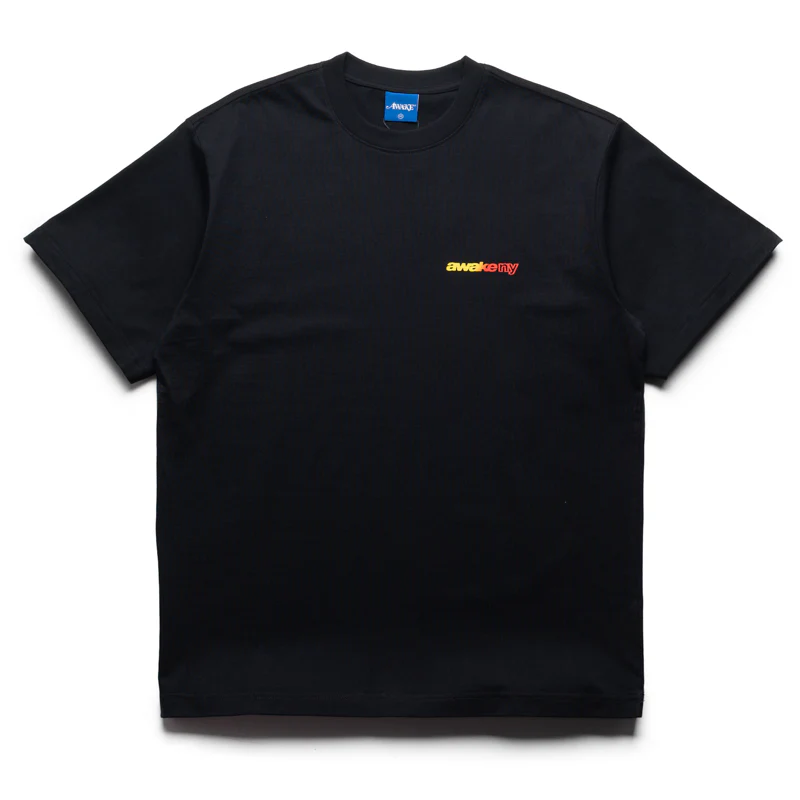 Awake NY Gradient Sport Tee - Black