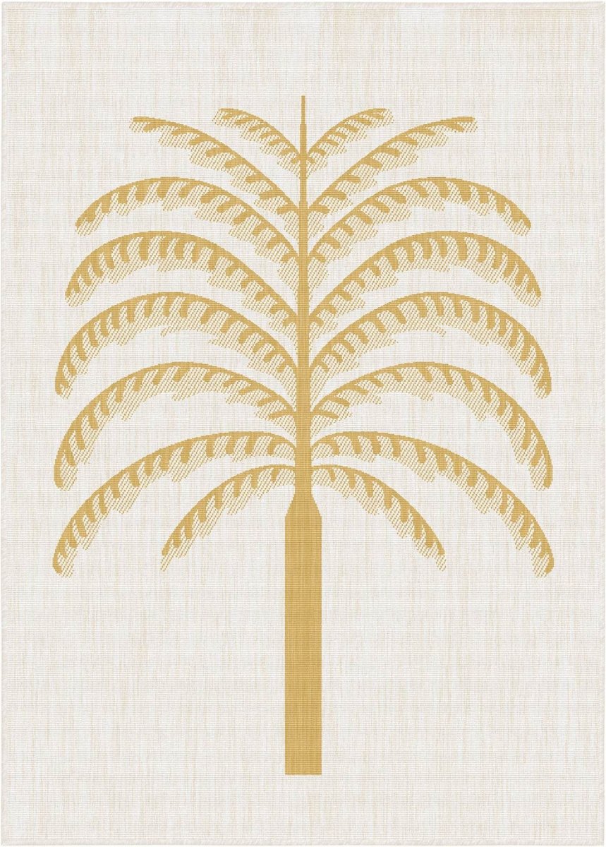 Buitenkleed Breeze geel/okergeel - Interieur05