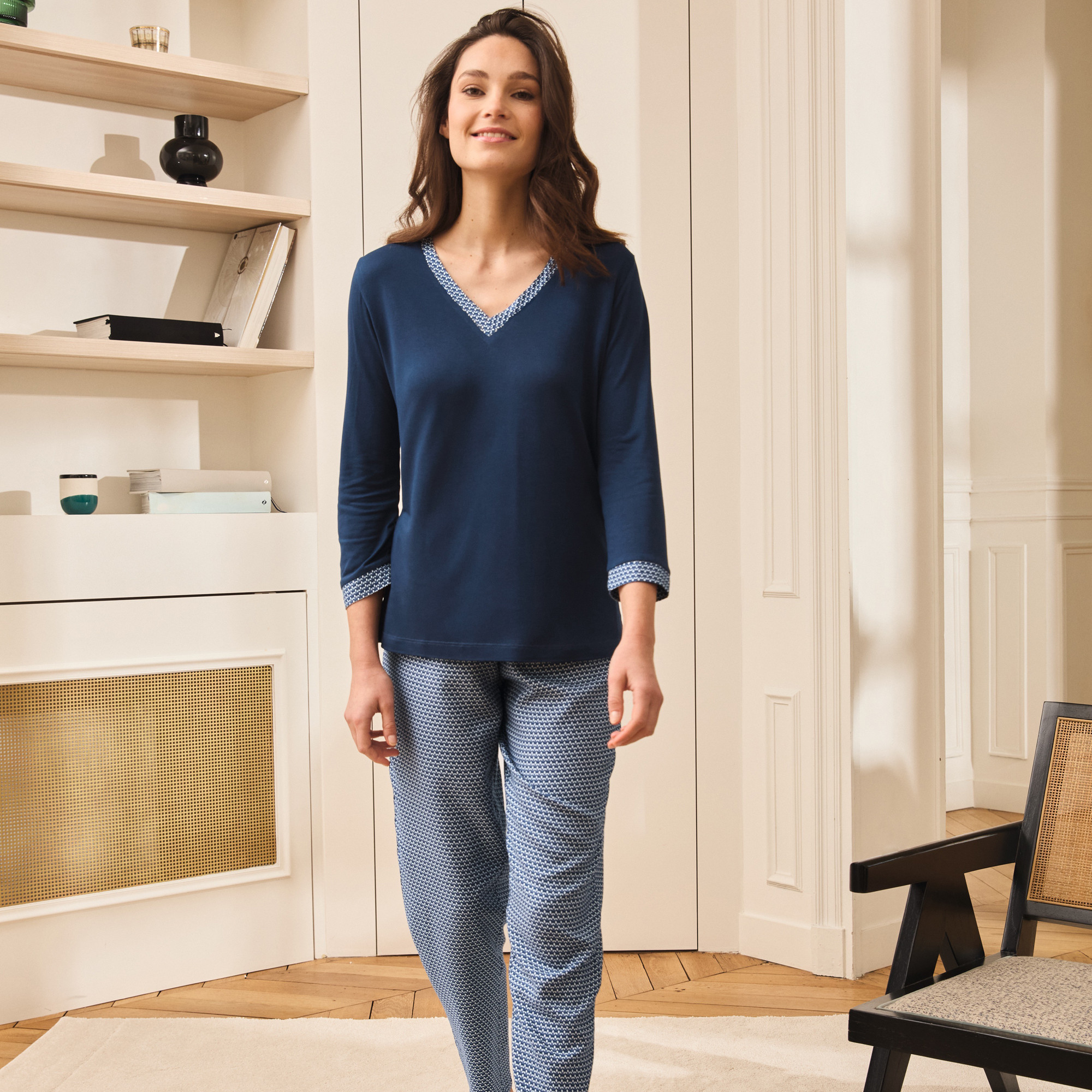 Pyjama femmeBleu de minuit