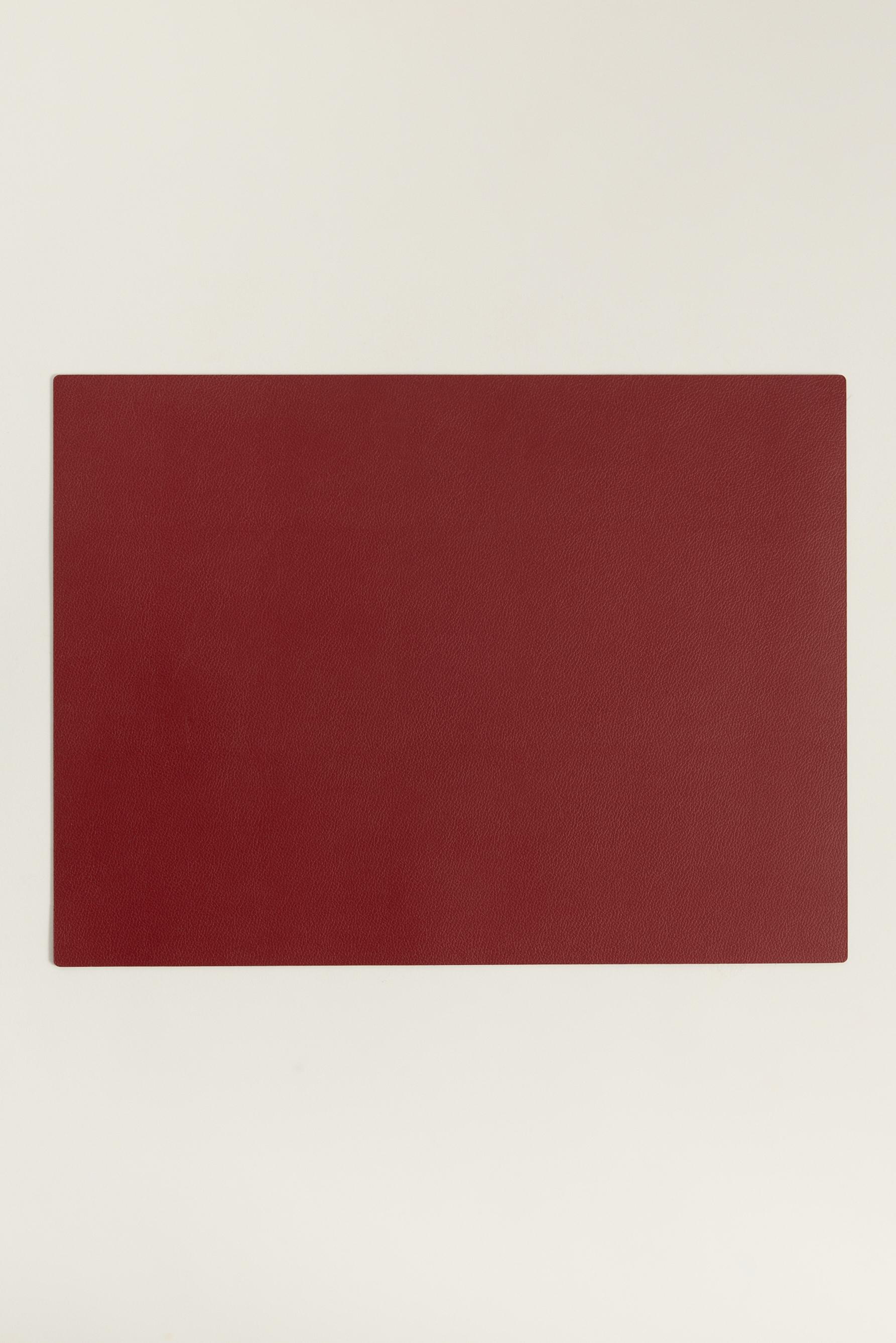 Salvamantel rectangular piel 29 x 39 cm