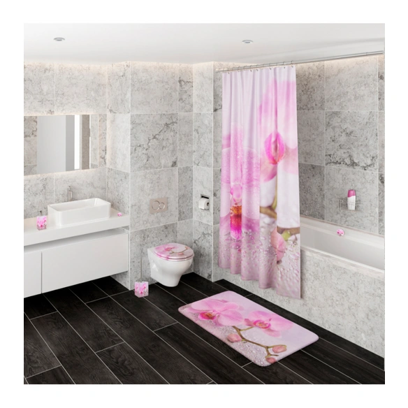WC-Sitz, Breite: 37,7 cm, Holz, Blooming