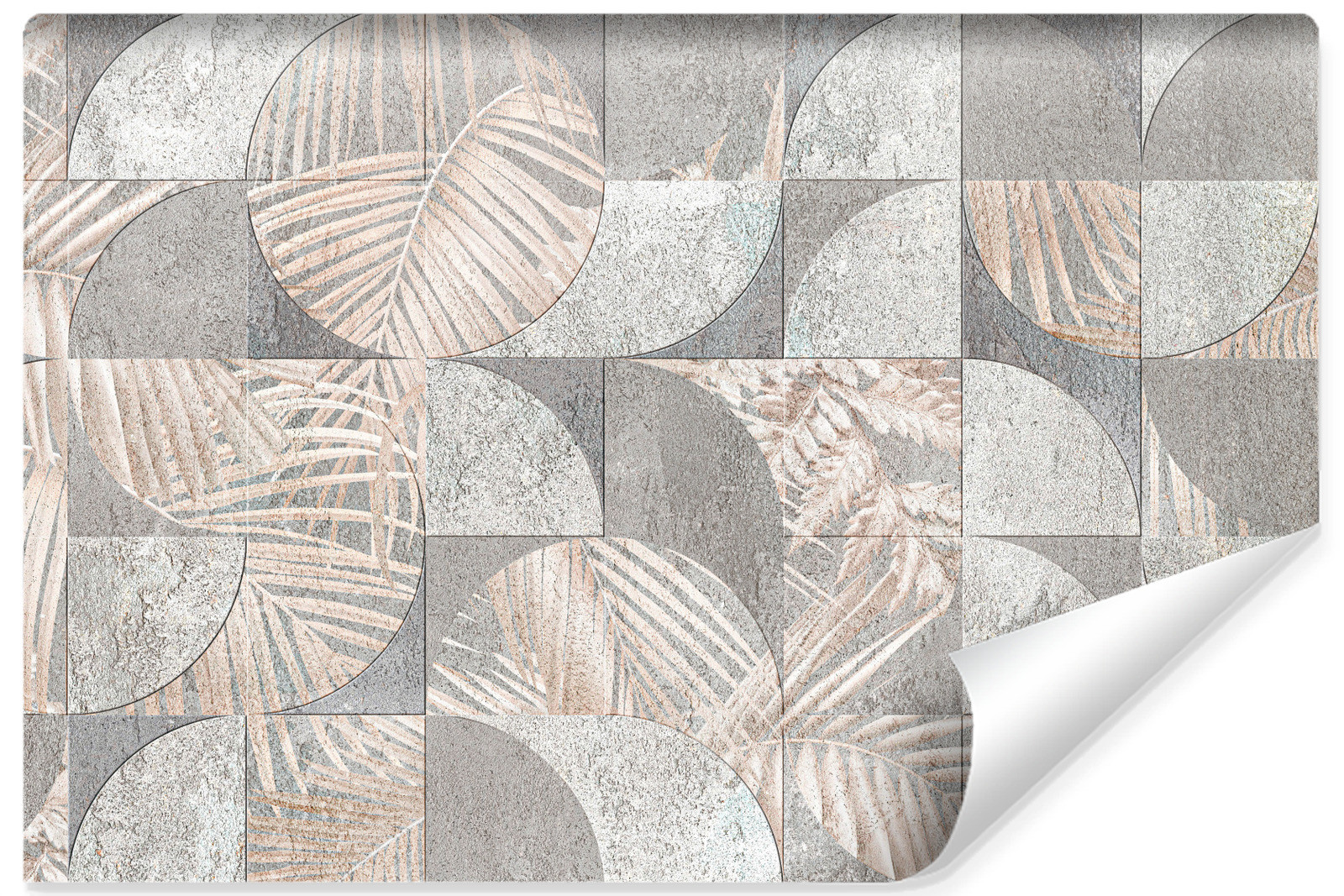 Fototapeta Wzór Geometryczny Na Betonie 90x60cm
