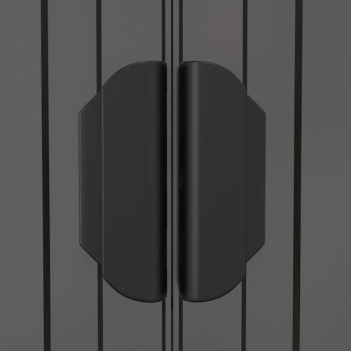 NNEVL Garden Shed Light Grey 192x274x223 cm Galvanised Steel