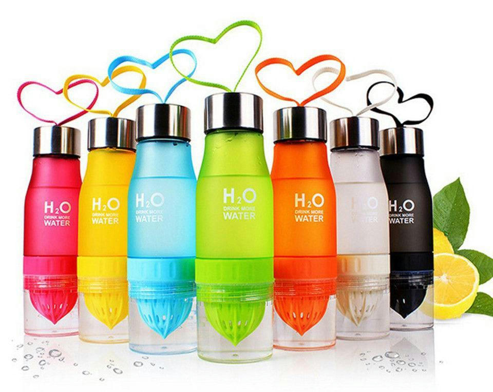 DÉTOX - Bouteille détox noire