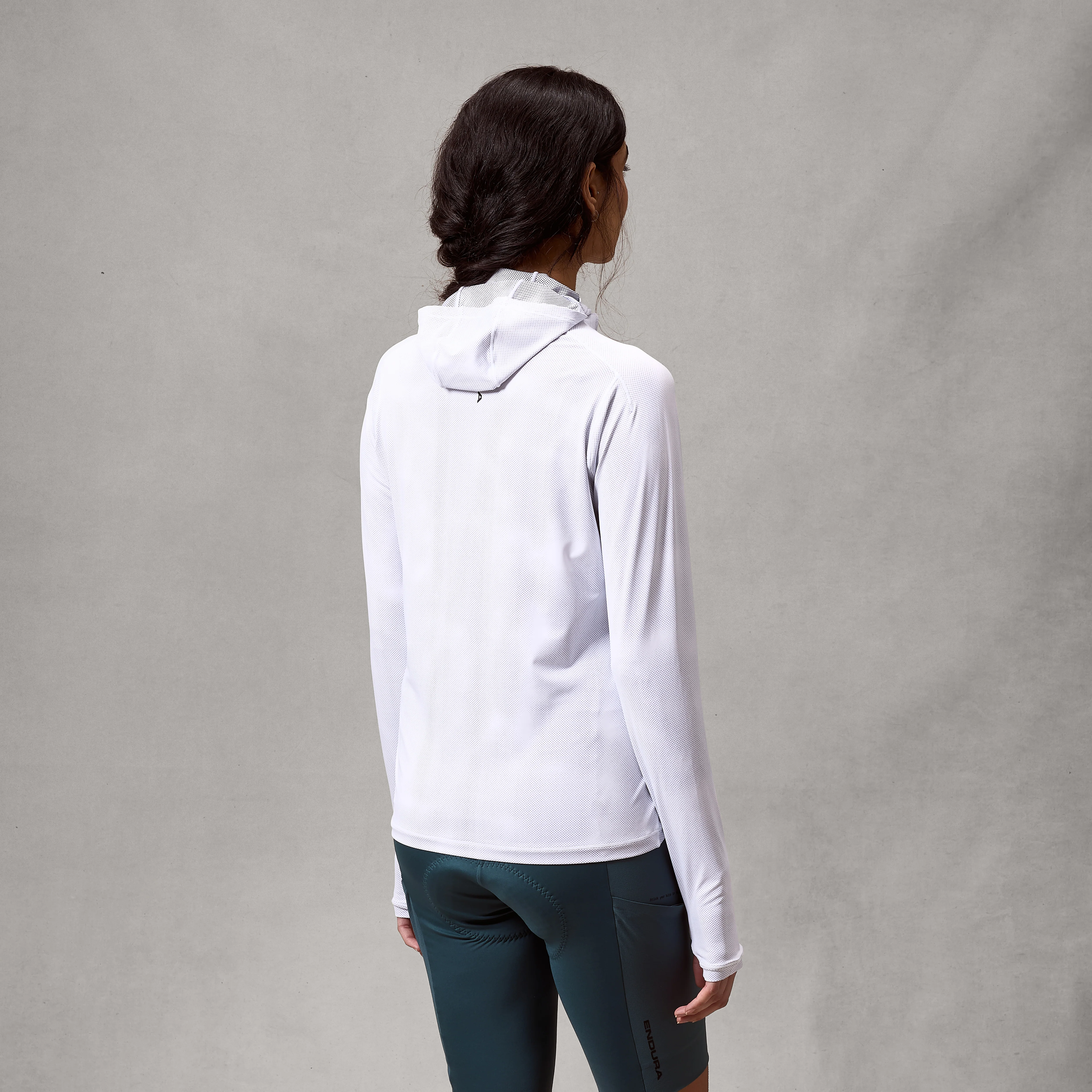 Women's AllTrack Rout Scuba Hoodie - White