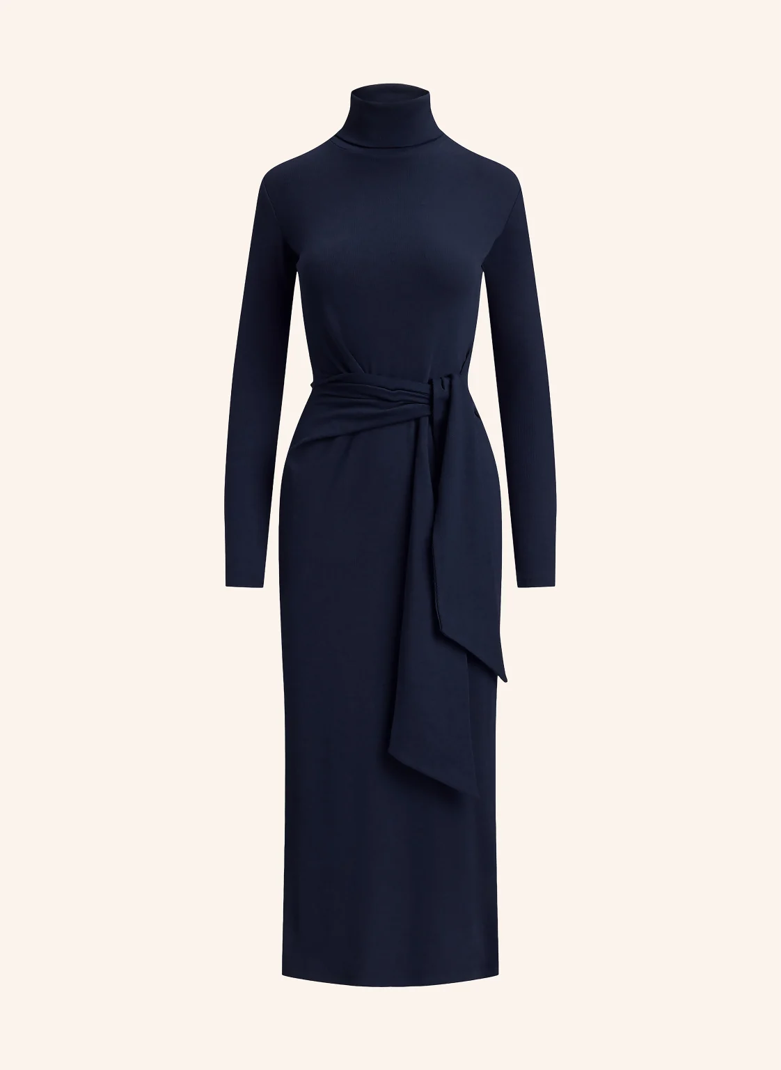 LAUREN RALPH LAUREN Strickkleid in Wickeloptik